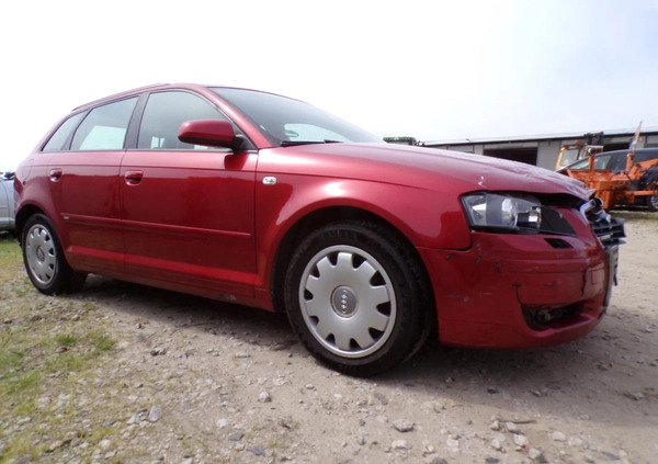 Audi A3 cena 7500 przebieg: 190000, rok produkcji 2006 z Skwierzyna małe 154